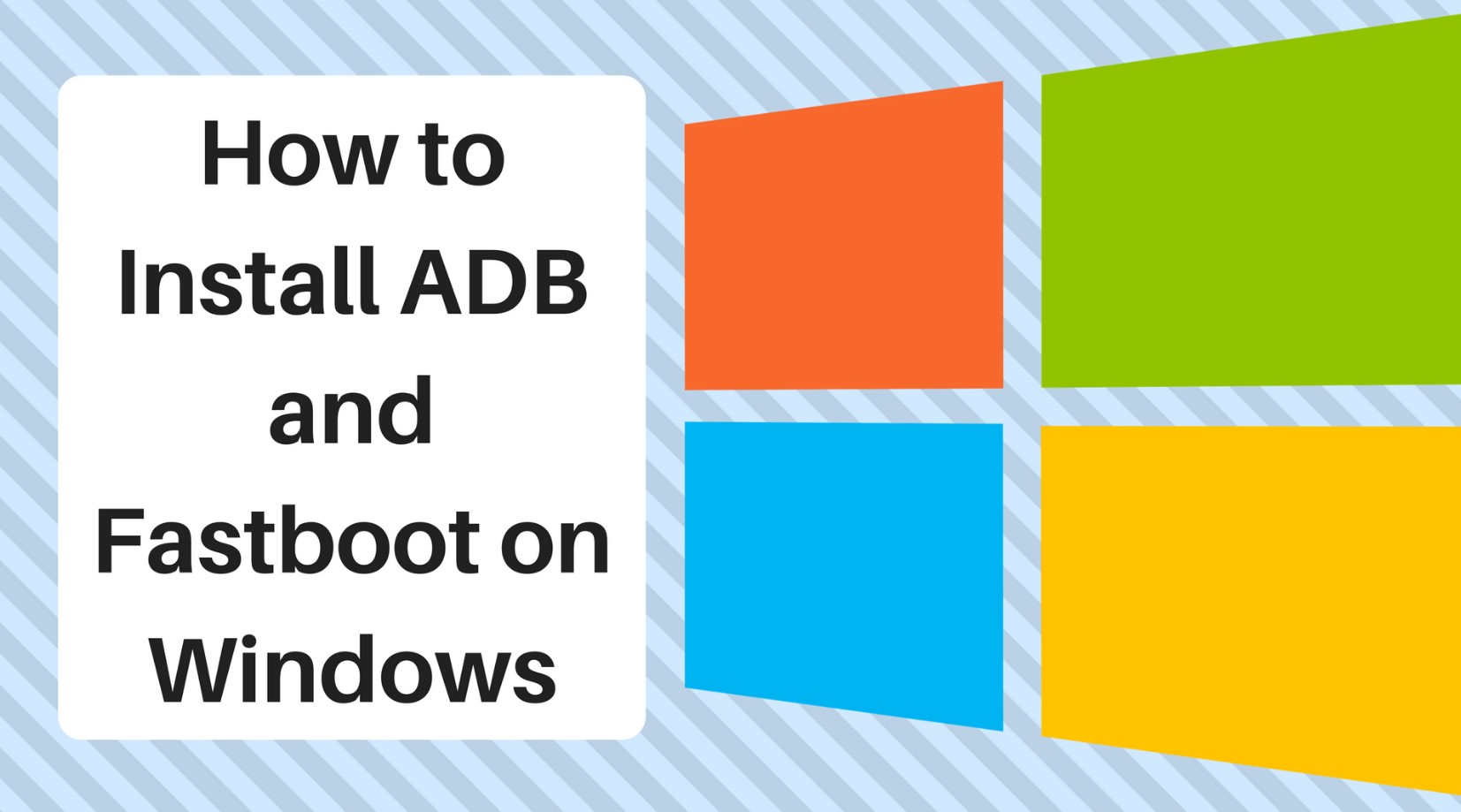 install fastboot drivers windows 10